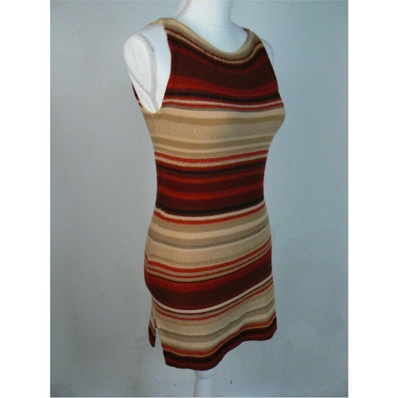 Lauren Ralph Lauren Archard Linen Striped Sweater Tank Top XS - Picture 3 of 4